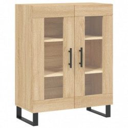 Sideboard Sonoma-Eiche 69,5x34x90 cm Holzwerkstoff