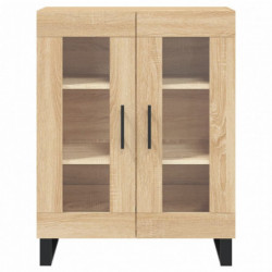 Sideboard Sonoma-Eiche 69,5x34x90 cm Holzwerkstoff