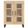 Sideboard Sonoma-Eiche 69,5x34x90 cm Holzwerkstoff