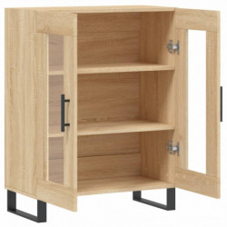 Sideboard Sonoma-Eiche 69,5x34x90 cm Holzwerkstoff