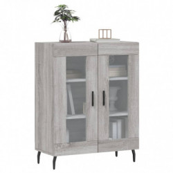 Sideboard Grau Sonoma 69,5x34x90 cm Holzwerkstoff