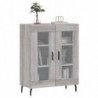 Sideboard Grau Sonoma 69,5x34x90 cm Holzwerkstoff