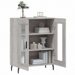 Sideboard Grau Sonoma 69,5x34x90 cm Holzwerkstoff