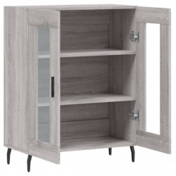 Sideboard Grau Sonoma 69,5x34x90 cm Holzwerkstoff