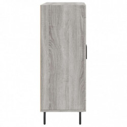 Sideboard Grau Sonoma 69,5x34x90 cm Holzwerkstoff