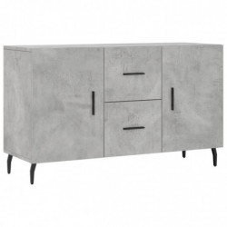 Sideboard Betongrau 100x36x60 cm Holzwerkstoff