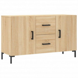 Sideboard Sonoma-Eiche 100x36x60 cm Holzwerkstoff