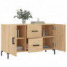 Sideboard Sonoma-Eiche 100x36x60 cm Holzwerkstoff