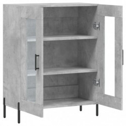 Sideboard Betongrau 69,5x34x90 cm Holzwerkstoff