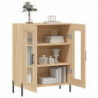 Sideboard Sonoma-Eiche 69,5x34x90 cm Holzwerkstoff