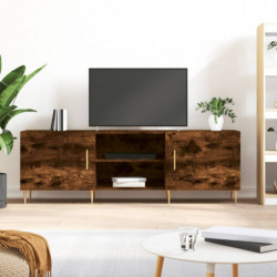 TV-Schrank Räuchereiche 150x30x50 cm Holzwerkstoff