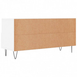 TV-Schrank Weiß 102x36x50 cm Holzwerkstoff