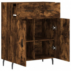 Sideboard Räuchereiche 69,5x34x90 cm Holzwerkstoff