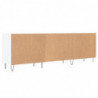 TV-Schrank Weiß 150x30x50 cm Holzwerkstoff