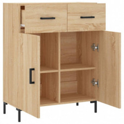 Sideboard Sonoma-Eiche 69,5x34x90 cm Holzwerkstoff