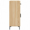 Sideboard Sonoma-Eiche 69,5x34x90 cm Holzwerkstoff