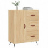 Sideboard Sonoma-Eiche 69,5x34x90 cm Holzwerkstoff