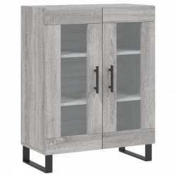 Sideboard Grau Sonoma 69,5x34x90 cm Holzwerkstoff