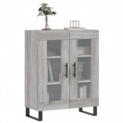 Sideboard Grau Sonoma 69,5x34x90 cm Holzwerkstoff