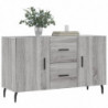 Sideboard Grau Sonoma 100x36x60 cm Holzwerkstoff