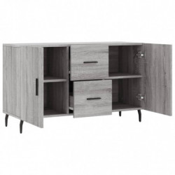 Sideboard Grau Sonoma 100x36x60 cm Holzwerkstoff