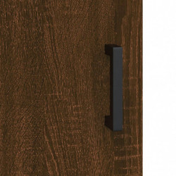 Sideboard Braun Eichen-Optik 100x36x60 cm Holzwerkstoff