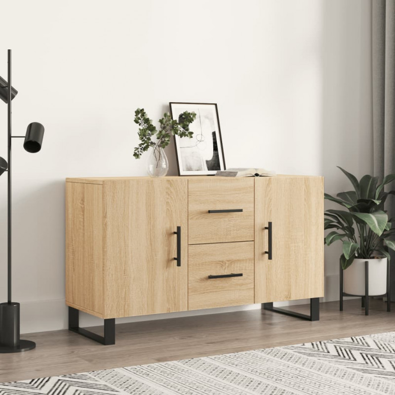 Sideboard Sonoma-Eiche 100x36x60 cm Holzwerkstoff