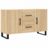 Sideboard Sonoma-Eiche 100x36x60 cm Holzwerkstoff