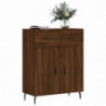 Sideboard Braun Eichen-Optik 69,5x34x90 cm Holzwerkstoff