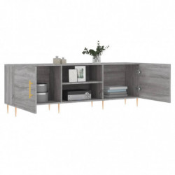 TV-Schrank Grau Sonoma 150x30x50 cm Holzwerkstoff