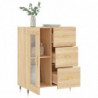 Sideboard Sonoma-Eiche 69,5x34x90 cm Holzwerkstoff