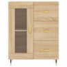 Sideboard Sonoma-Eiche 69,5x34x90 cm Holzwerkstoff