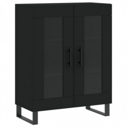 Sideboard Schwarz 69,5x34x90 cm Holzwerkstoff