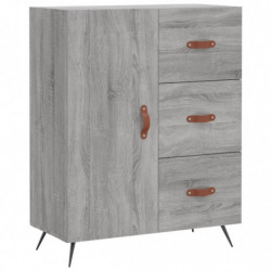 Sideboard Grau Sonoma 69,5x34x90 cm Holzwerkstoff