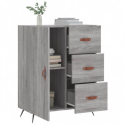 Sideboard Grau Sonoma 69,5x34x90 cm Holzwerkstoff