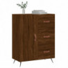 Sideboard Braun Eichen-Optik 69,5x34x90 cm Holzwerkstoff