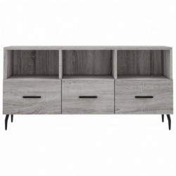 TV-Schrank Grau Sonoma 102x36x50 cm Holzwerkstoff