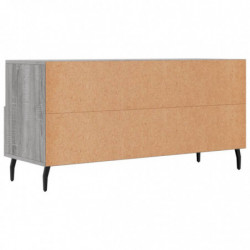 TV-Schrank Grau Sonoma 102x36x50 cm Holzwerkstoff