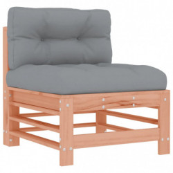 Mittelsofa mit Kissen Massivholz Douglasie