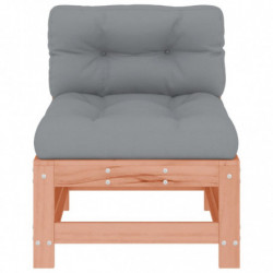 Mittelsofa mit Kissen Massivholz Douglasie