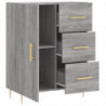 Sideboard Grau Sonoma 69,5x34x90 cm Holzwerkstoff