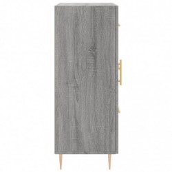 Sideboard Grau Sonoma 69,5x34x90 cm Holzwerkstoff