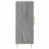 Sideboard Grau Sonoma 69,5x34x90 cm Holzwerkstoff