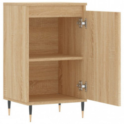 Sideboards 2 Stk. Sonoma-Eiche 40x35x70 cm Holzwerkstoff