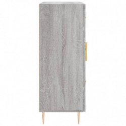 Sideboard Grau Sonoma 69,5x34x90 cm Holzwerkstoff