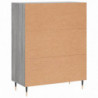 Sideboard Grau Sonoma 69,5x34x90 cm Holzwerkstoff