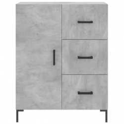 Sideboard Betongrau 69,5x34x90 cm Holzwerkstoff