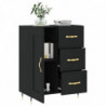 Sideboard Schwarz 69,5x34x90 cm Holzwerkstoff