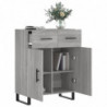 Sideboard Grau Sonoma 69,5x34x90 cm Holzwerkstoff