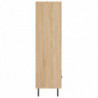 Highboard Sonoma-Eiche 69,5x31x115 cm Holzwerkstoff